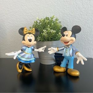Mickey and Minnie 50th Anniversary figure vinyl set